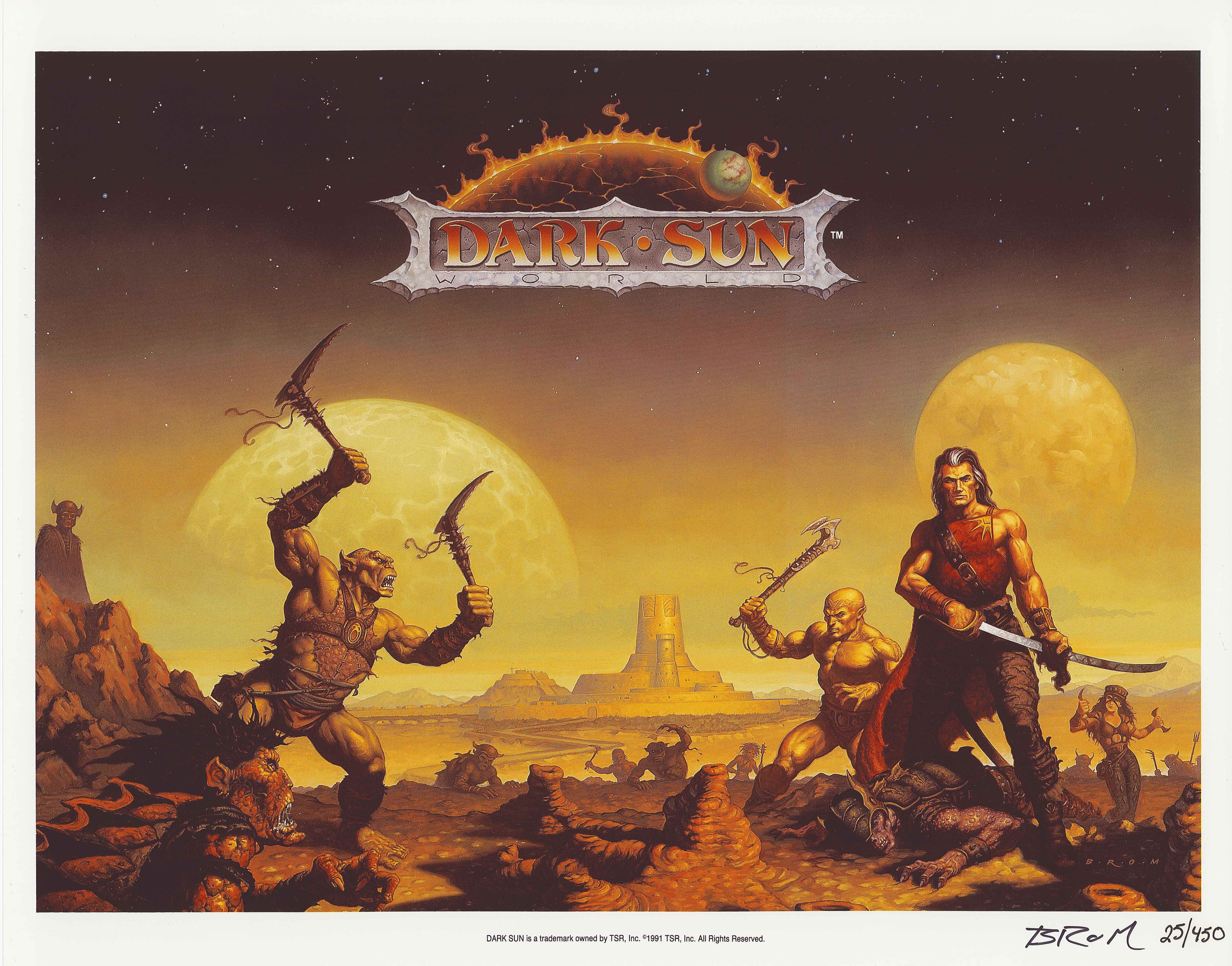 Dark Sun Player S Guide 5th Edition D D Gm Binder